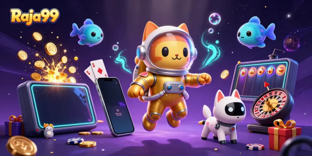 Raja99 menghadirkan pengalaman bermain slot dengan karakter menarik dalam kasino virtual.