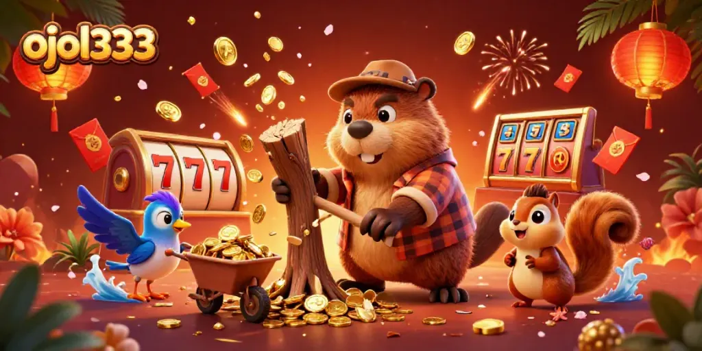 Engage with ojol333 by experiencing thrilling spins on the jackpot with dynamic characters and vibrant elements.
