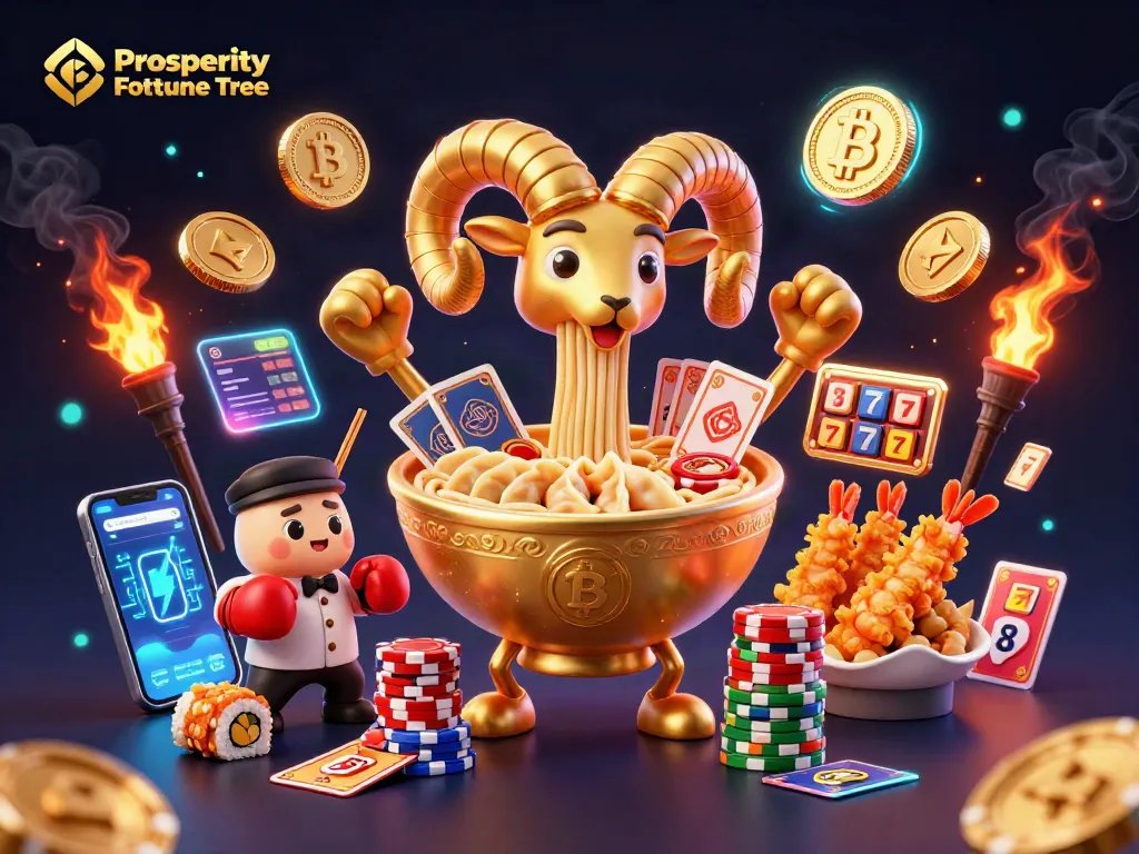 Engage with the Prosperity Fortune Tree slot’s vibrant scene featuring unique characters and elements.