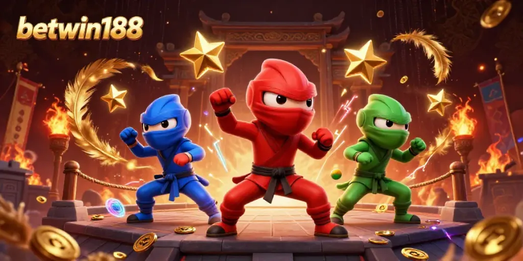 Rasakan pengalaman bermain di betwin188 dengan visual yang meriah dan penuh energi saat chameleon ninja beraksi.