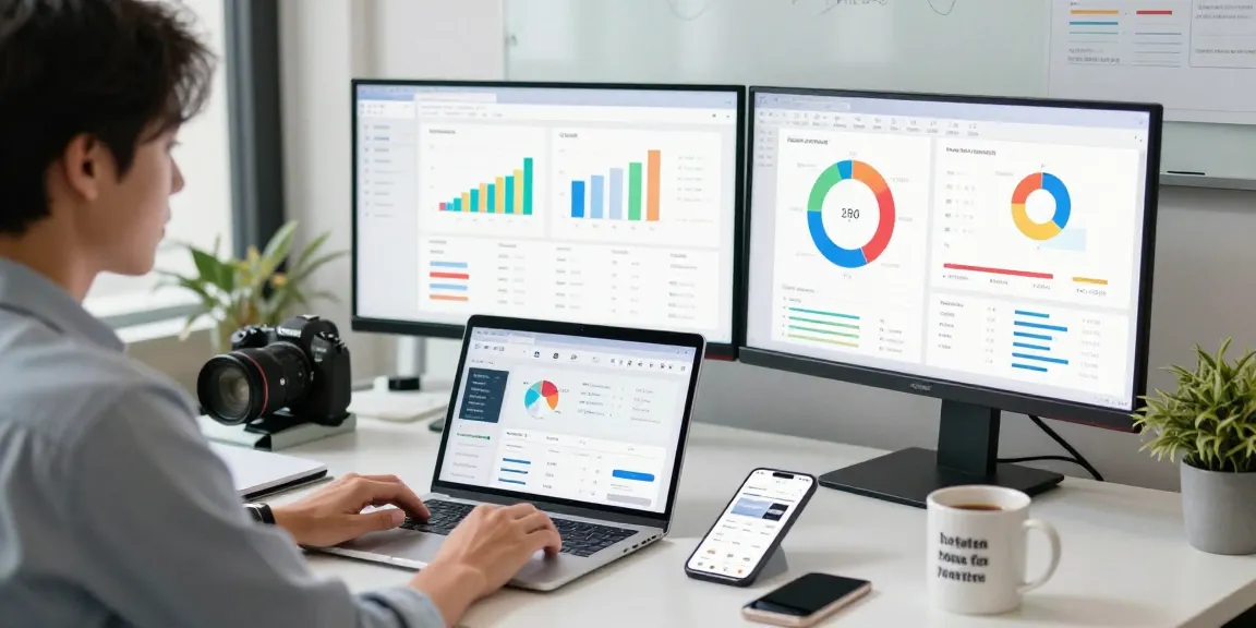 Buy android installs in a modern workspace with app performance analysis and marketing tools
