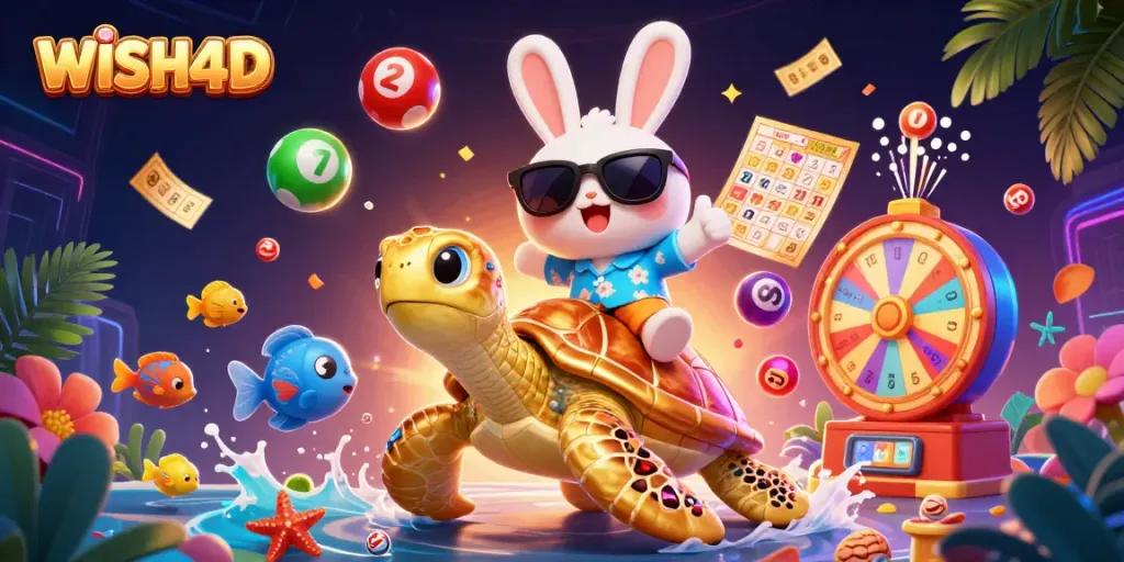 WISH4D players cash in with the thrilling dynamics of colorful lottery balls and gaming elements.
