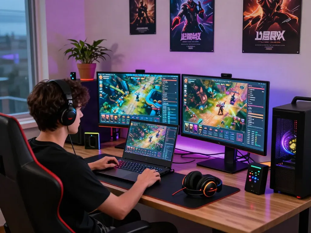 Pengalaman bermain Kanjengslot di platform permainan online dengan laptop dan layar game yang menarik.
