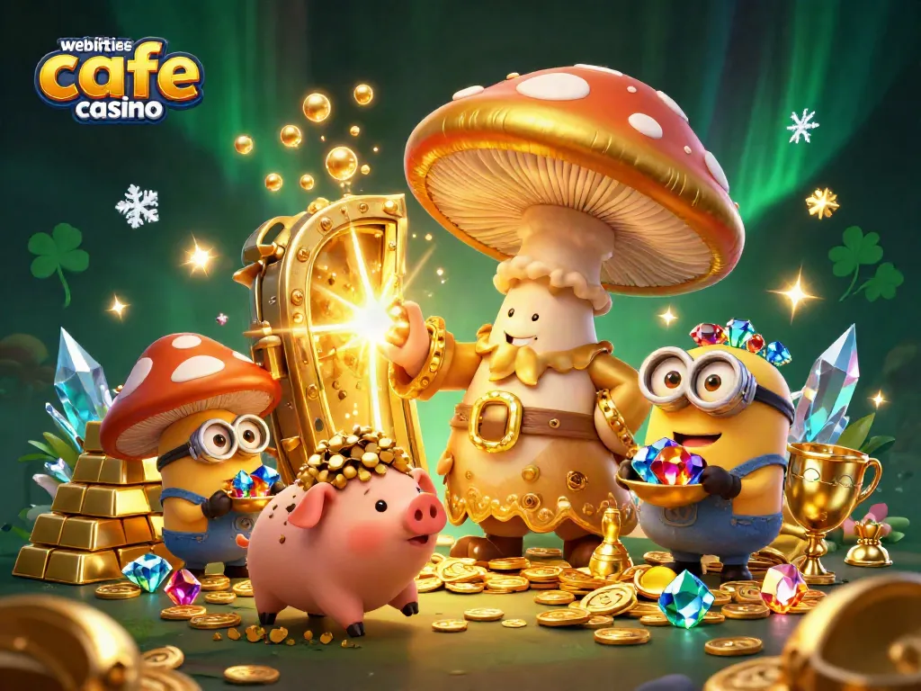 Win big with exciting offers at websites like cafe casino, featuring magical characters and treasure elements.